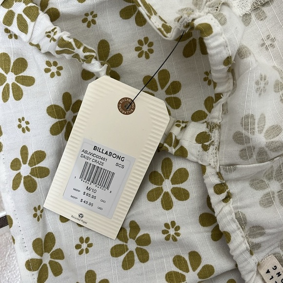 NWT Billabong Daisy Craze mini dress - Picture 10 of 10